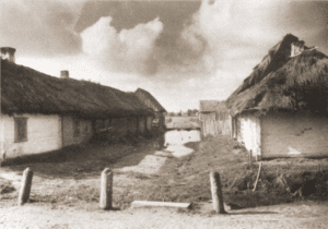 Image of Wysock, a tiny village in Volhynia, 1937.