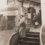 Image of The Jewish quarter in the old section of Lublin, 1938.