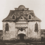 Image of The synagogue in Orla. Originally a Calvinist church, the building was sold to the Jews of Orla in 1732.