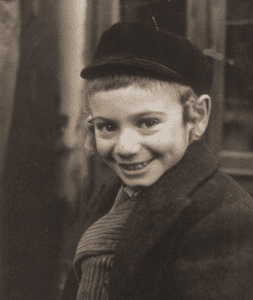 Image of Kheder boy. Warsaw, 1938.