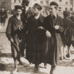 Image of Yeshivah students on Nalewki Street. Warsaw, 1928.