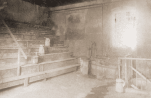 Image of The interior of the old mikve (ritual bath) in Zaleszczyki.