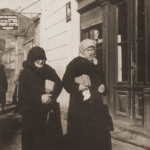 Image of Returning from the synagogue. Chodorow, 1938.