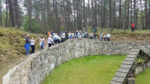 Image of Adult Marchers in Ponari forest Lithuania