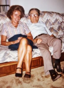 Image of Picture of Irv Kempner's parents in their Rego Park home