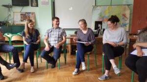 Image of Students at Kalisz school of dialogue
