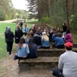 Image of Day 1 of our Poland student mission at the Treblinka death camp.