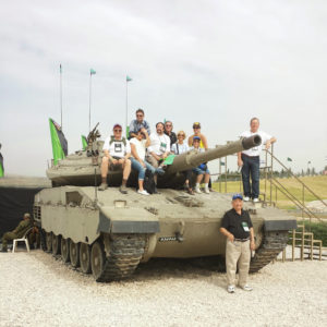 Image of Latrun Tank Museum Memorial Day visit