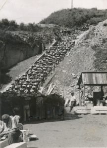 Image of Mauthausen concentration Camp Austria, the Camp that David Kempner was liberated from May 1945.