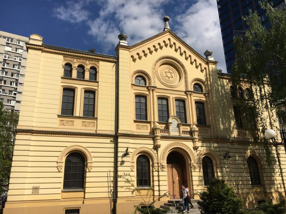 Image of The Nożyk Synagogue is the only surviving prewar Jewish house of prayer in Warsaw, Poland.