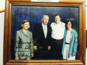 Image of Irv and Mindy meet with Bibi and Sara Netanyahu